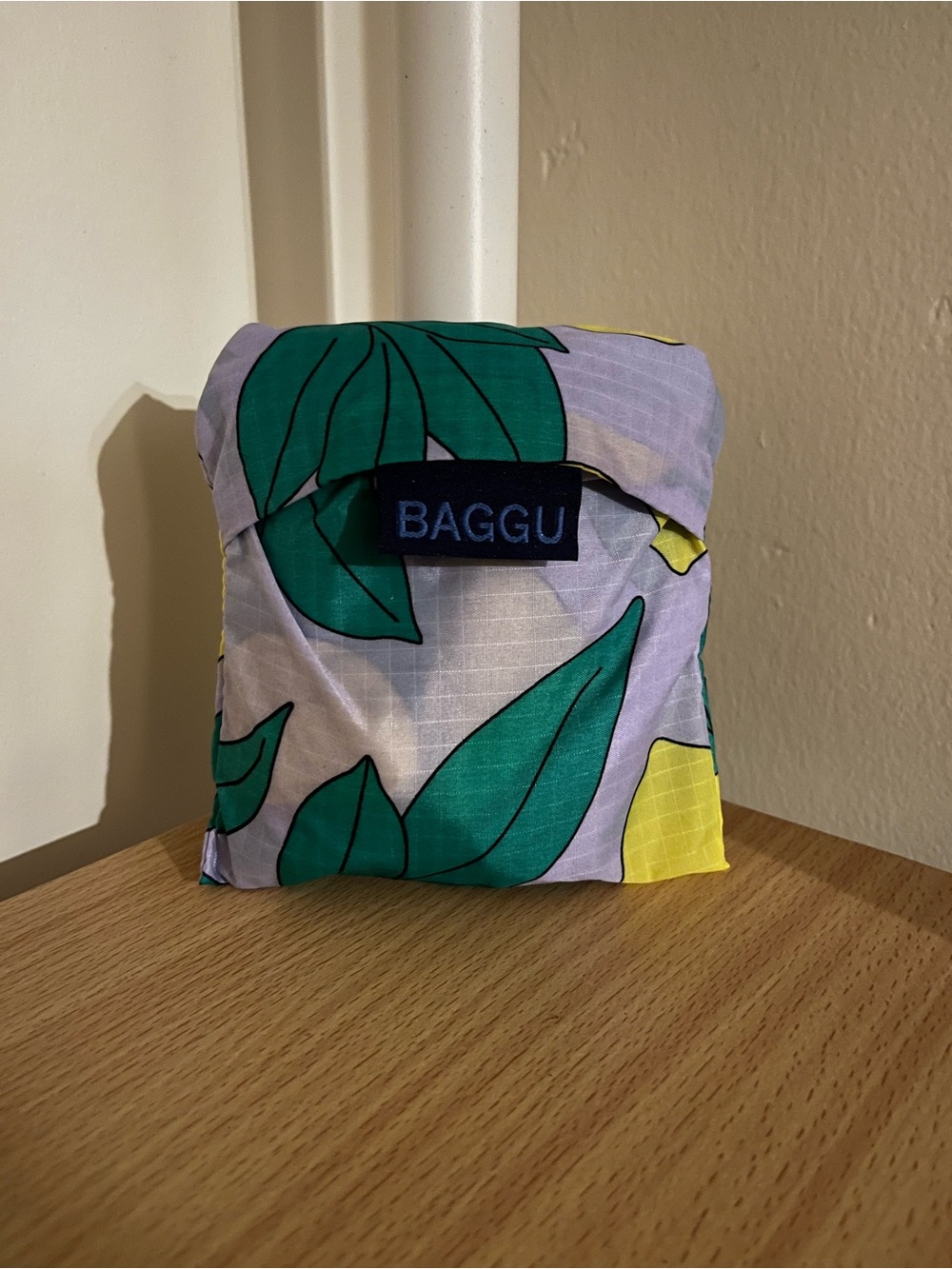 BAGGU Reusable Standard Tote Bag - Limited Edition Lemon Tree Print